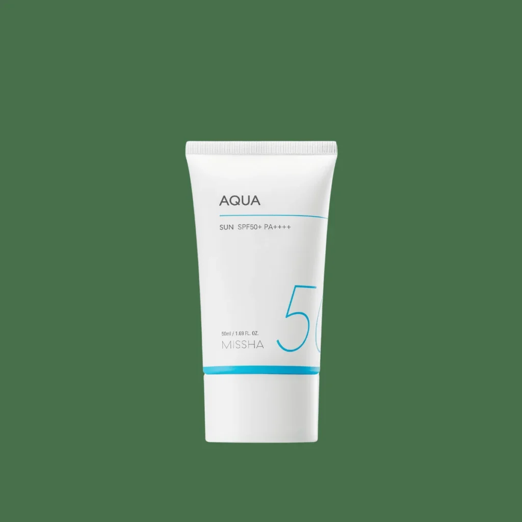 Missha Aqua Sun SPF50+ PA++++ 50ml official tube packshot