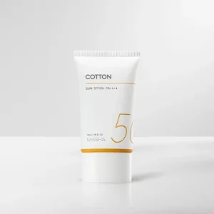 Missha Cotton Sun SPF50 tube