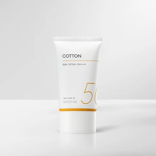 Missha Cotton Sun SPF50 tube