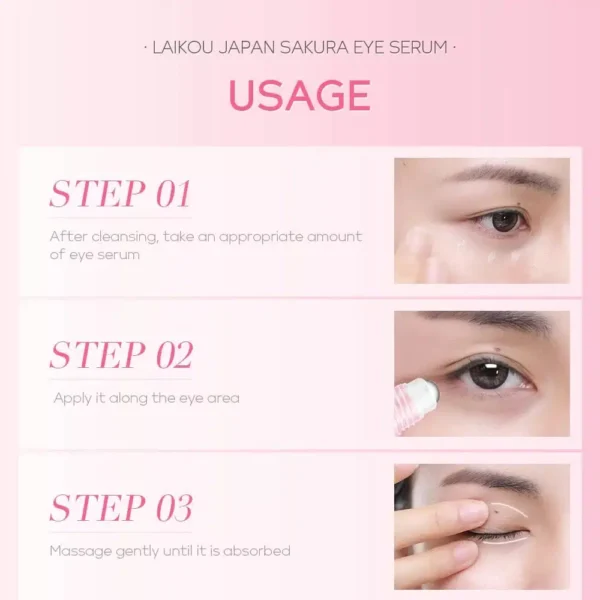 LAIKOU Sakura Eye Serum image 2