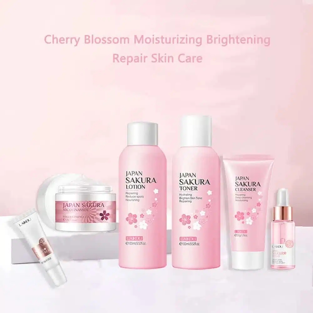 LAIKOU Sakura Skin Care Combo 6pcs