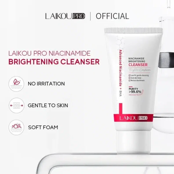 LAIKOU Pro Niacinamide Brightening Cleanser image 2