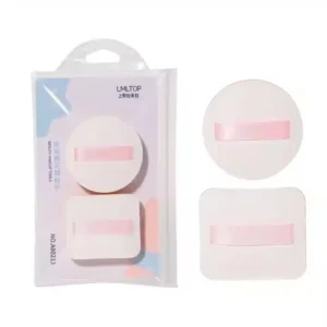Lmltop Powder Puff 2 Pcs Pink