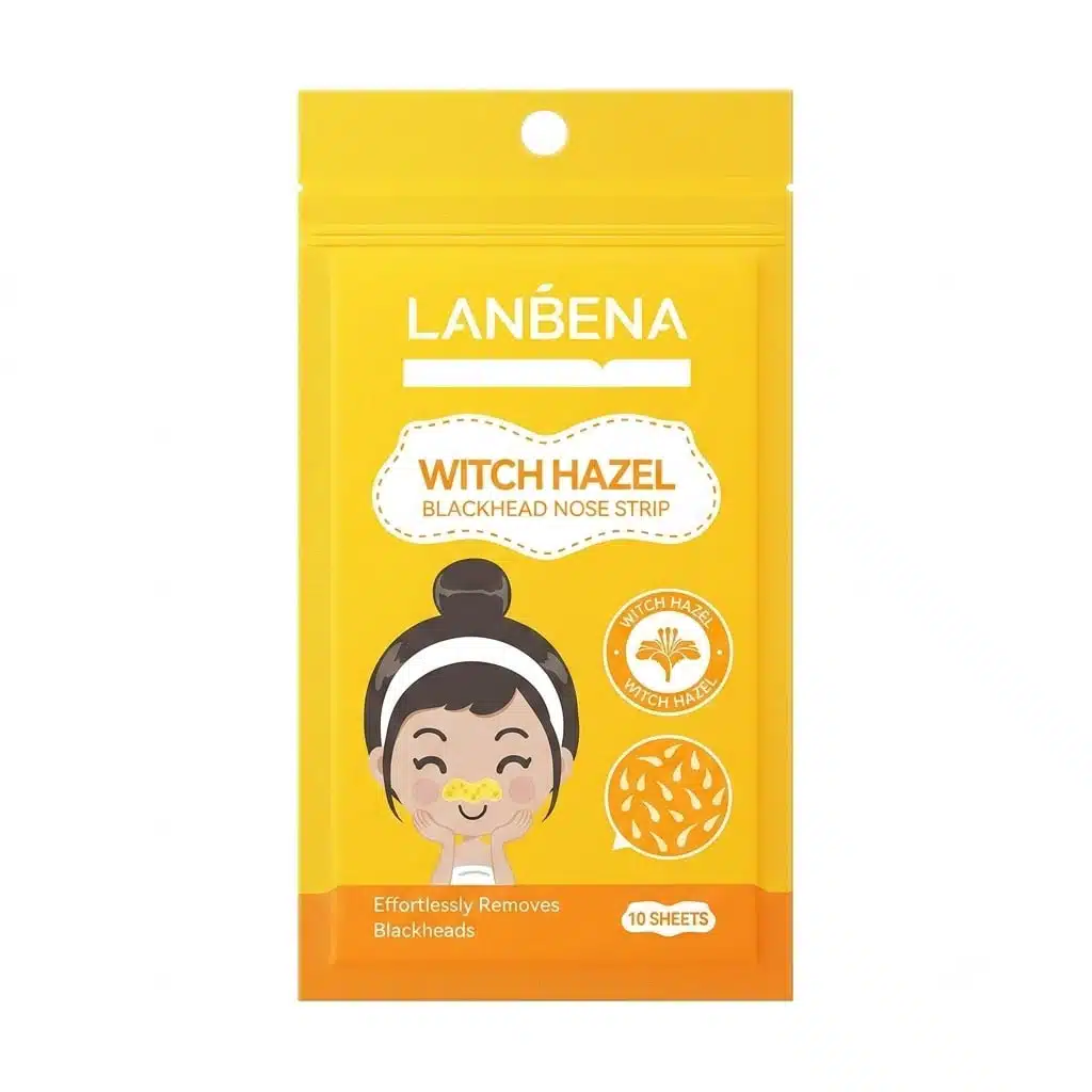 LANBENA WITCH HAZEL BLACKHEAD NOSE STRIP 10 SHEETS