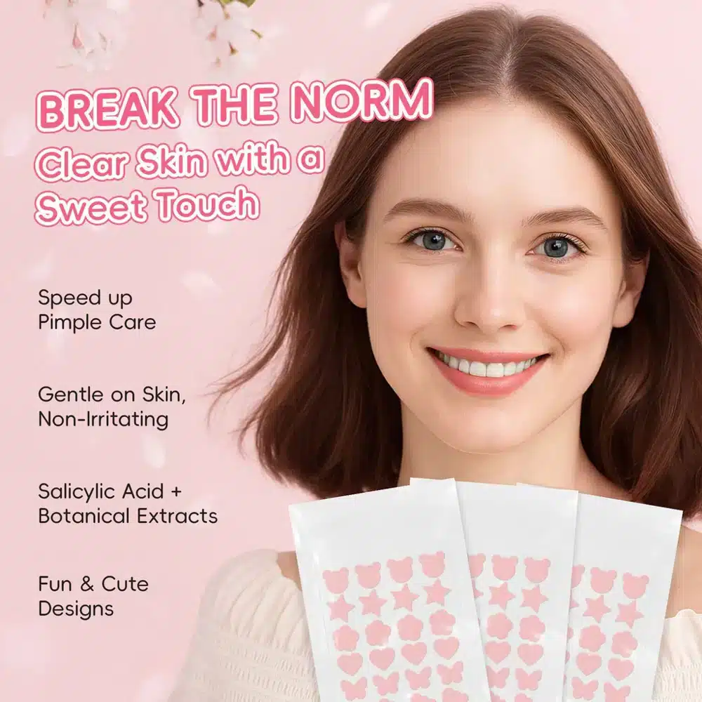 LAIKOU Sakura Pimple Patch Day and Night 24 Patches image 2