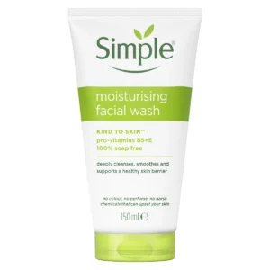 Simple Kind to Skin Face Wash 150ml tube packshot