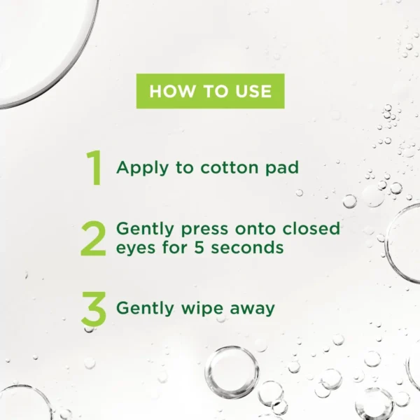 Simple Micellar Cleansing Water how to use
