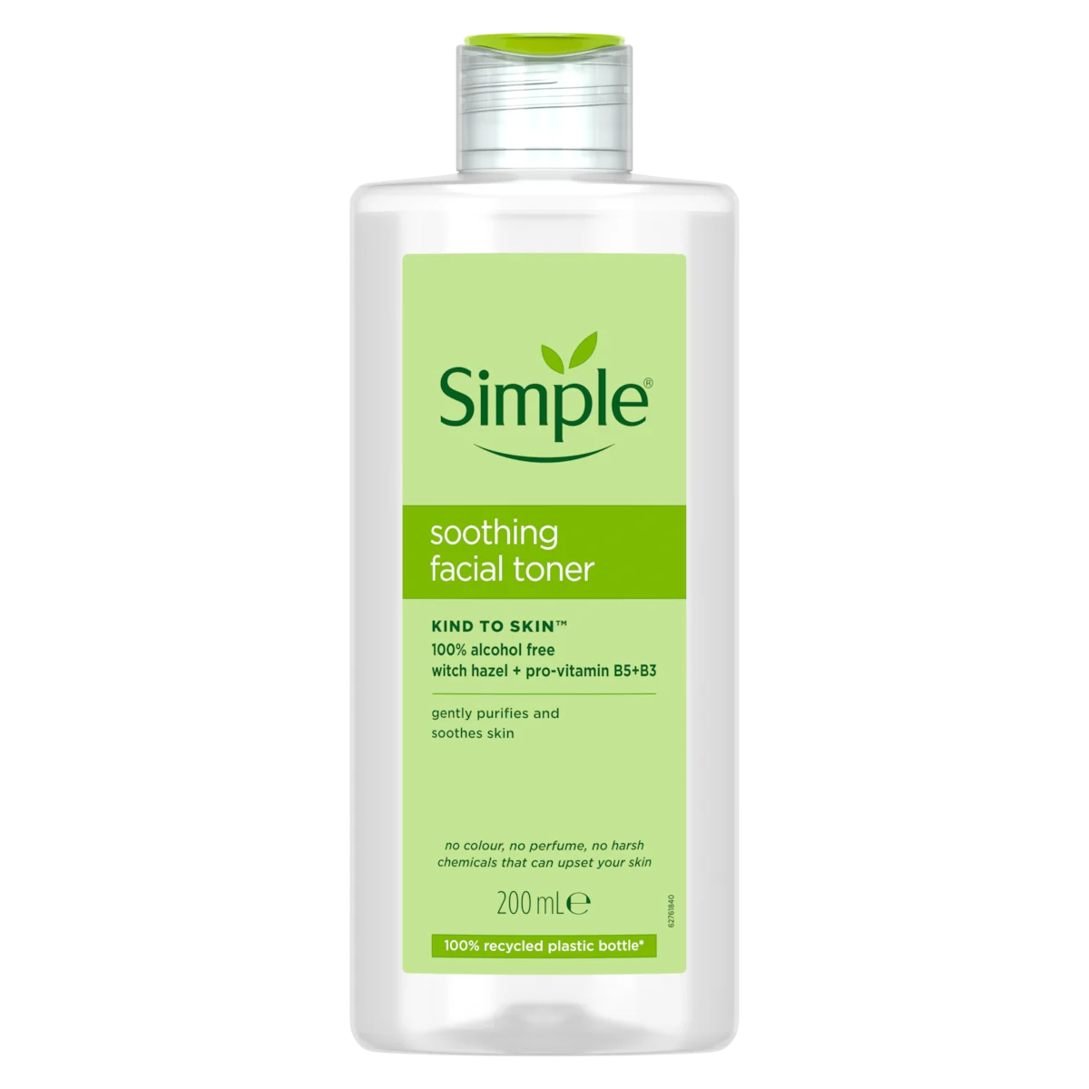 Simple Soothing Facial Toner front of bottle
