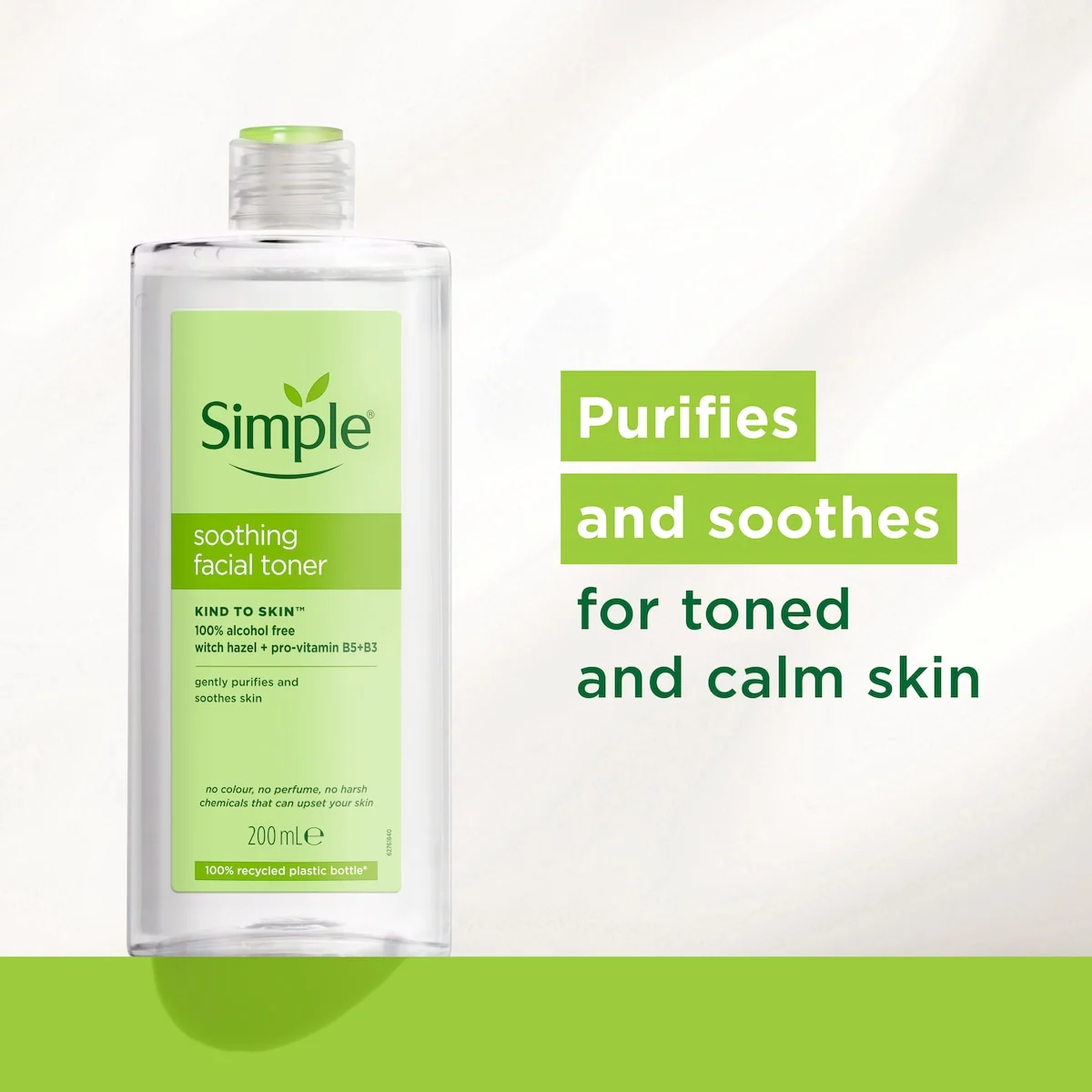 Simple Soothing Facial Toner purifies and soothes