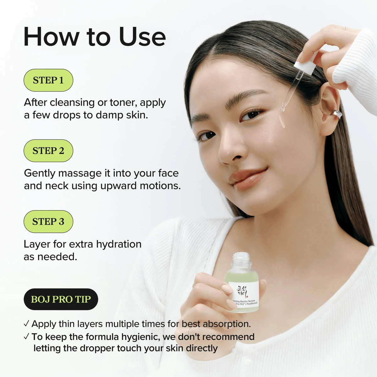 Beauty of Joseon Calming Barrier Serum 30ml soothing serum for stressed skin