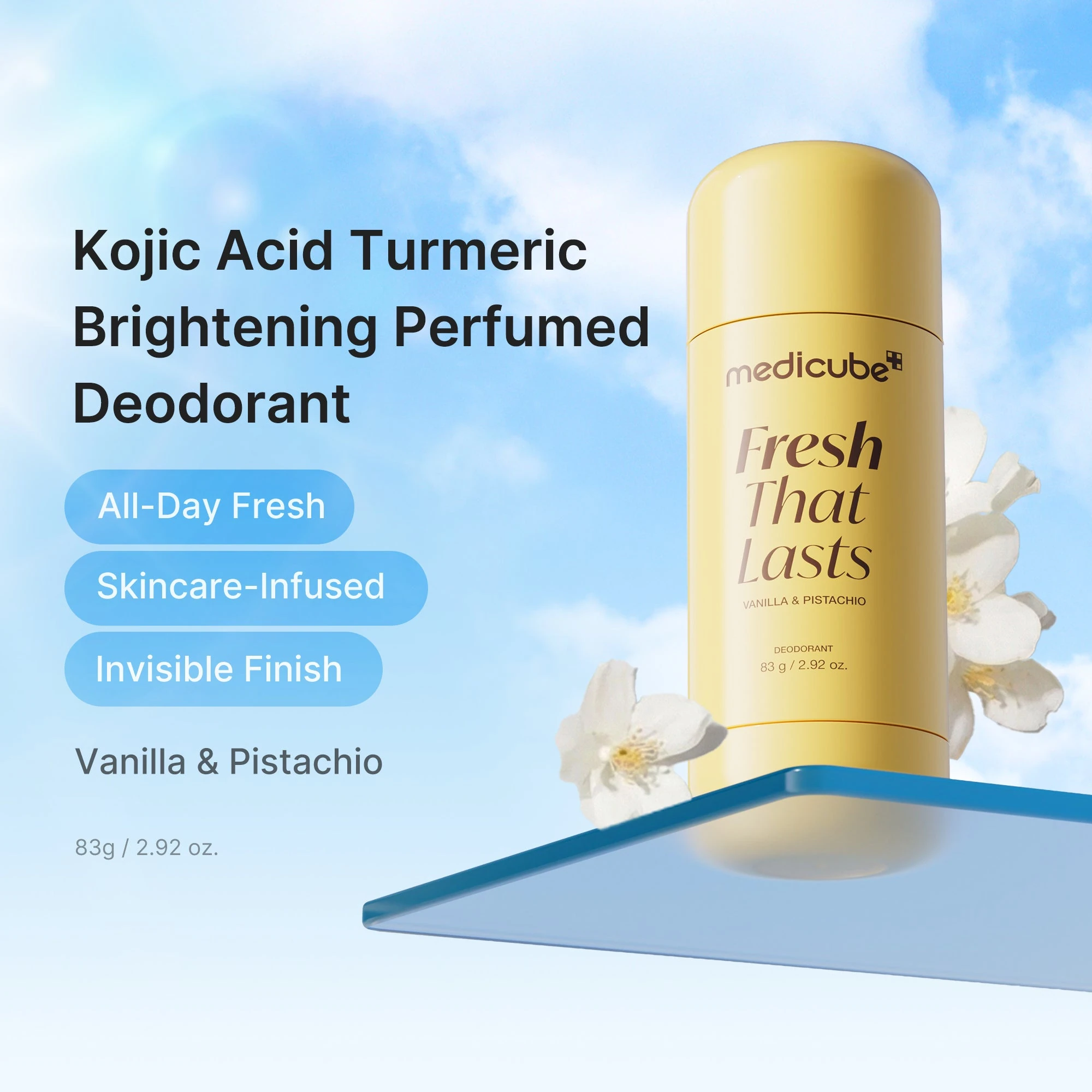 Medicube Deodorant kojic acid turmeric stick