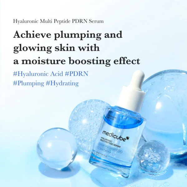 Hyaluronic Multi Peptide PDRN Serum dual-layer bottle