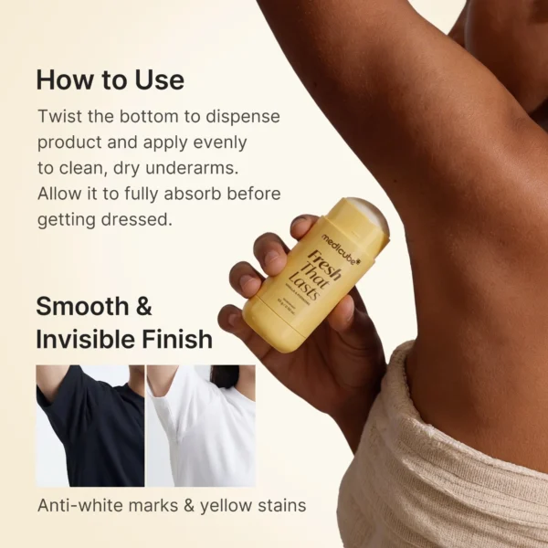 Medicube Deodorant how to apply