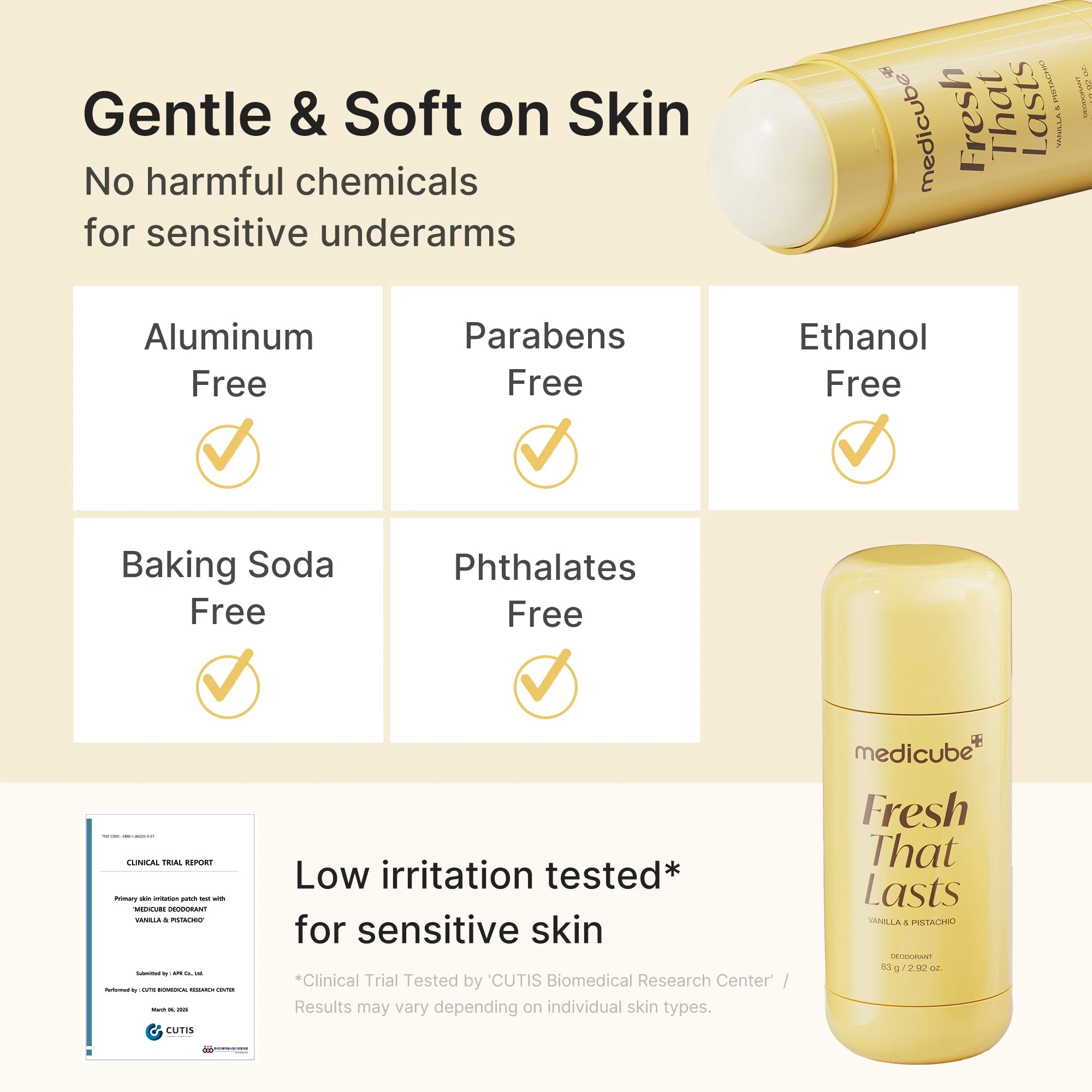 Medicube Deodorant free-from sensitive skin