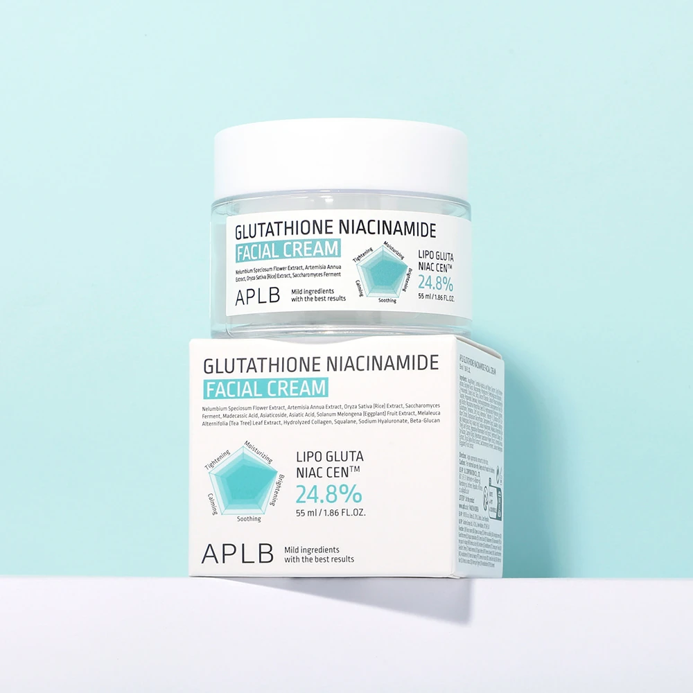 APLB Glutathione Niacinamide Cream 55ml texture