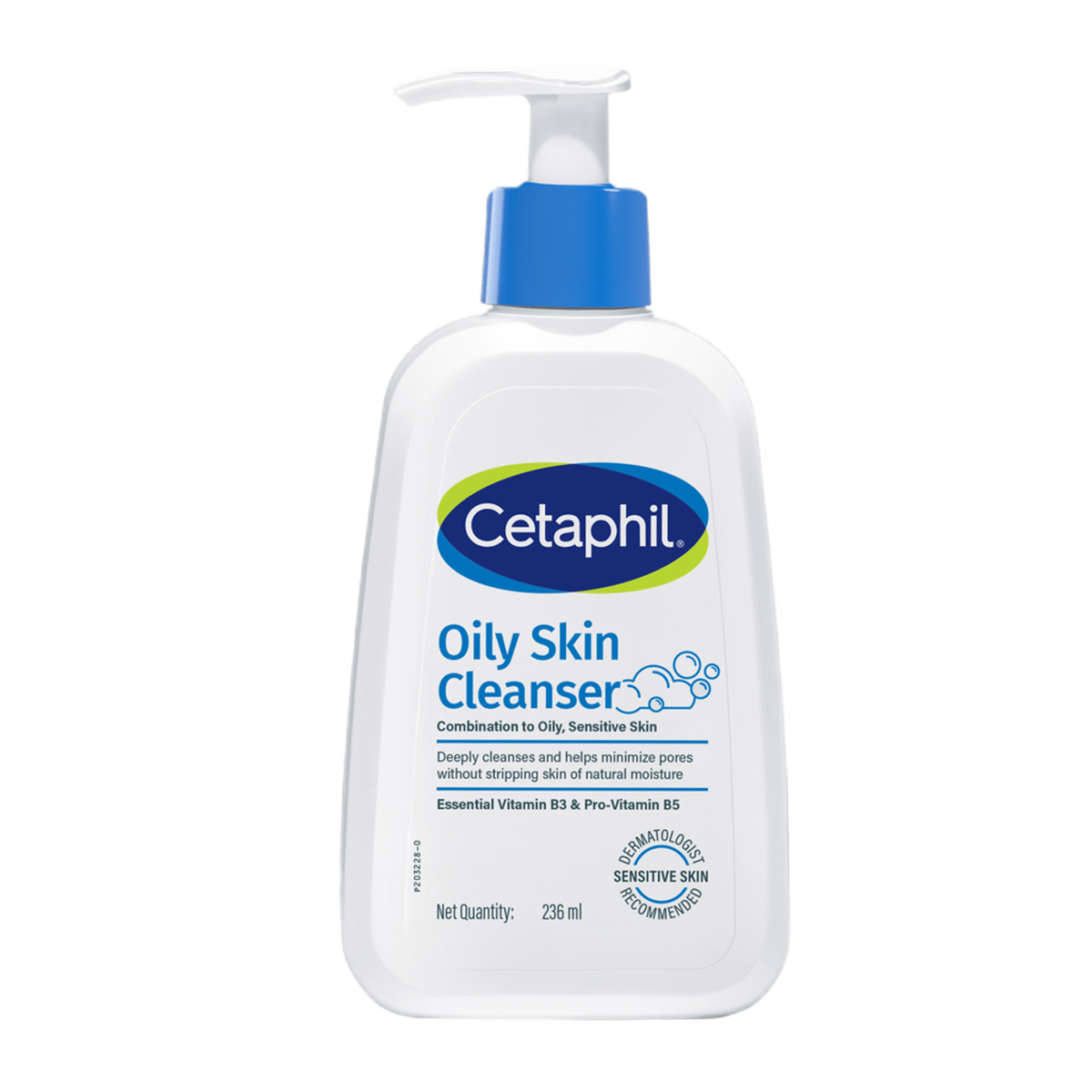 Cetaphil Oily Skin Cleanser 236ml front packshot Combination to Oily Sensitive Skin