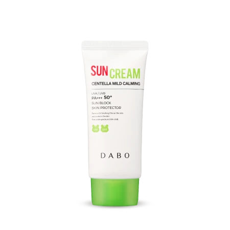Dabo Centella Mild Calming Sun Cream tube
