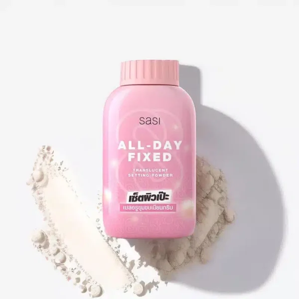 Sasi All Day Fixed Translucent Setting Powder 50g jar