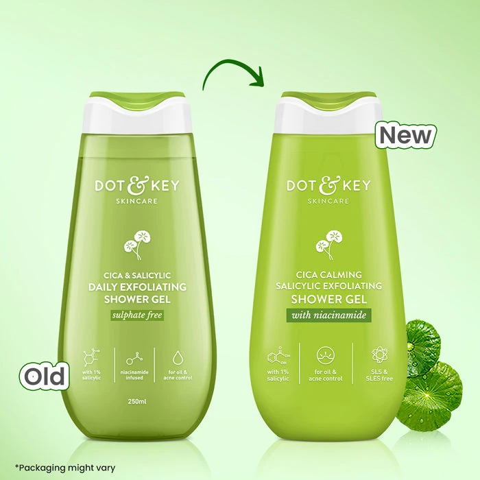 Dot & Key Salicylic Acid Shower Gel 250ml texture