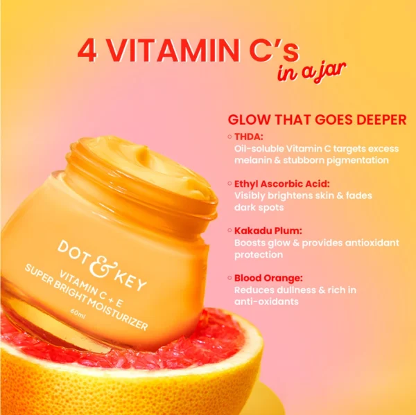 Dot & Key Vitamin C E Moisturizer 60ml texture