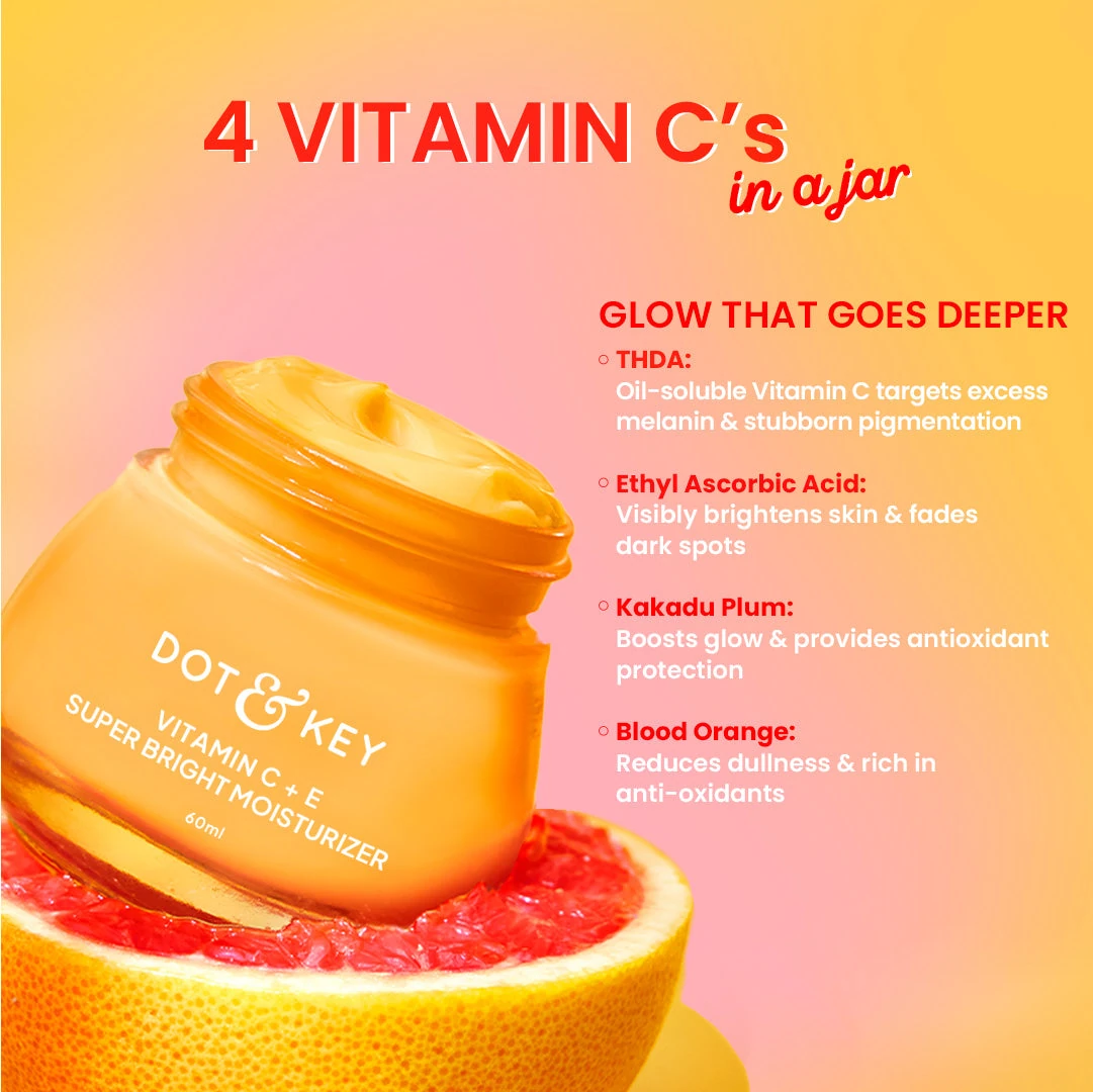Dot & Key Vitamin C E Moisturizer 60ml texture