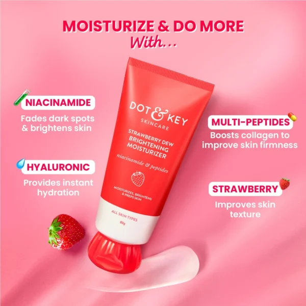 Dot & Key Strawberry Dew Moisturizer 80g details