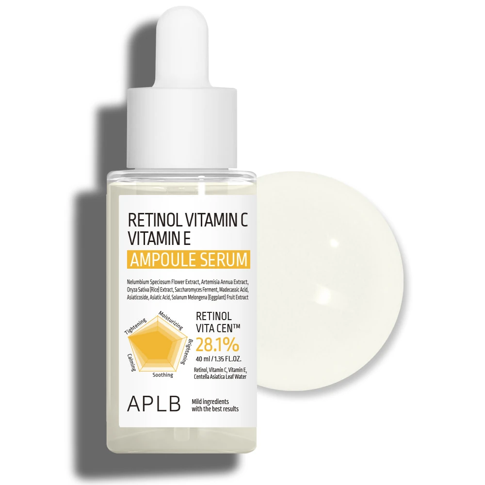 APLB Retinol Vitamin C E Serum 40ml texture