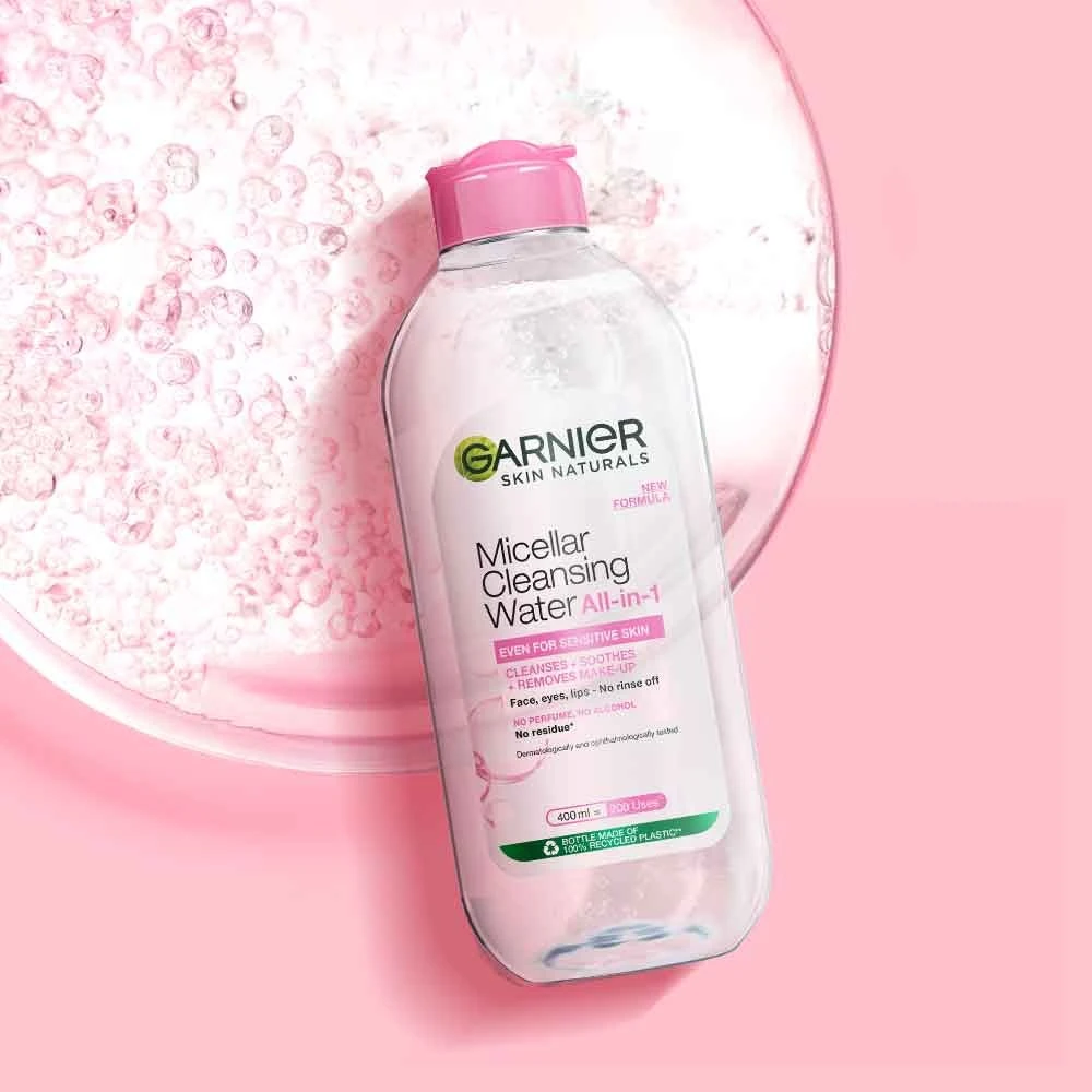 Garnier Micellar Cleansing Water bottle