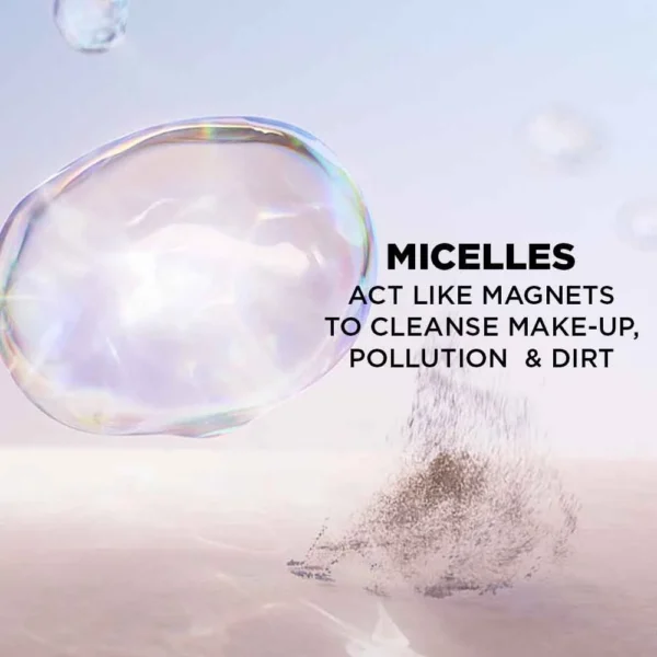 Garnier Micellar Cleansing Water micelles like magnets