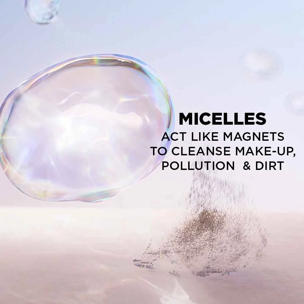 Garnier Micellar Cleansing Water micelles like magnets