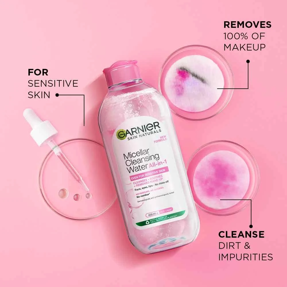 Garnier Micellar Cleansing Water key benefits
