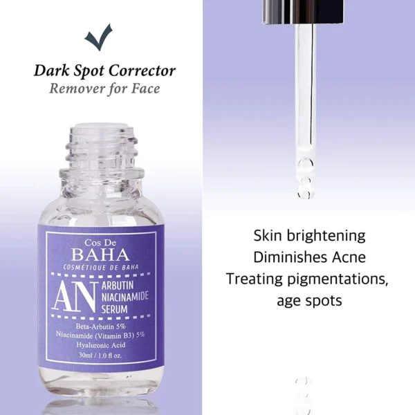 Cos De BAHA AN Arbutin Niacinamide Serum 30ml details