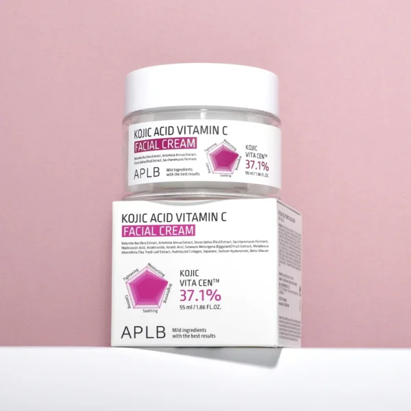 APLB Kojic Acid Vitamin C Cream 55ml texture