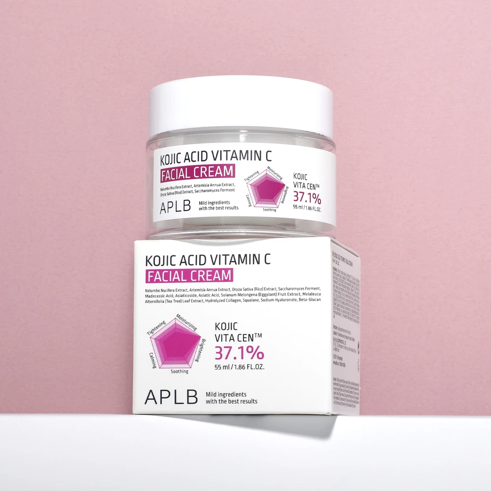 APLB Kojic Acid Vitamin C Cream 55ml texture