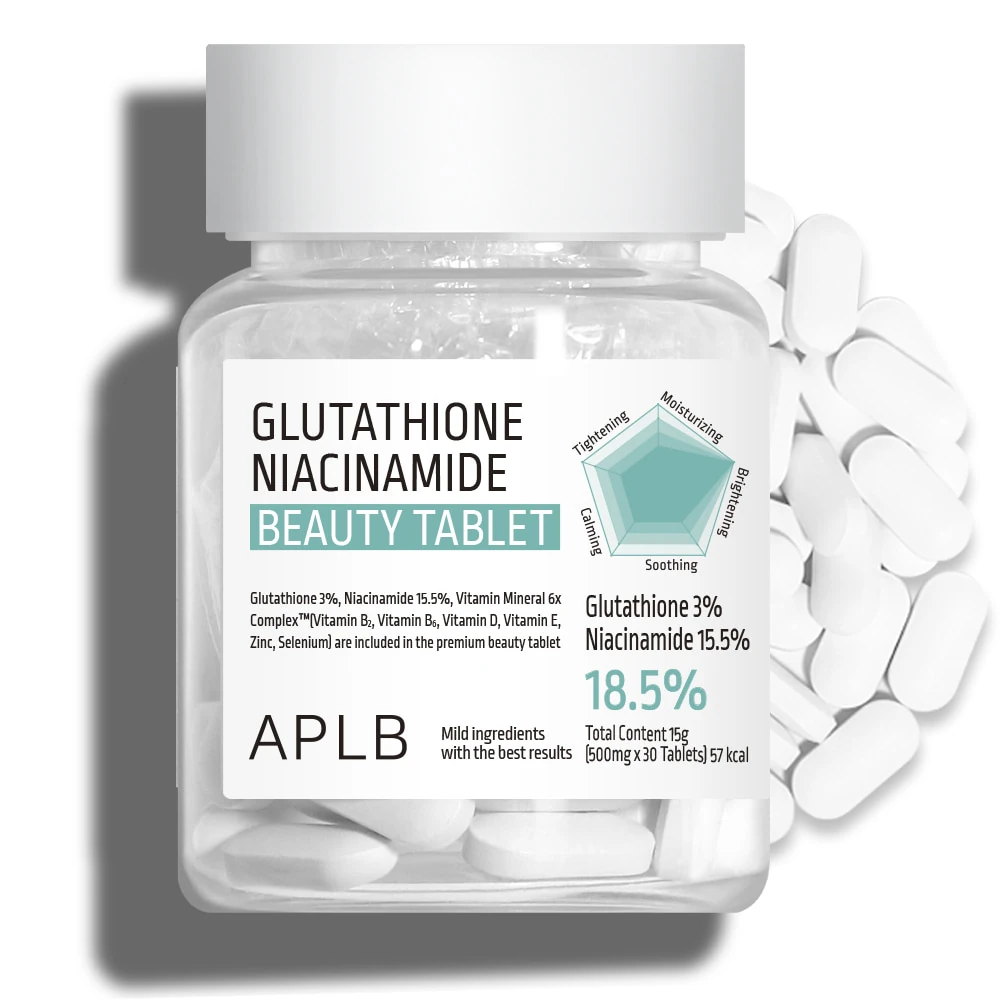 APLB Glutathione Beauty Tablet 30 tablets texture