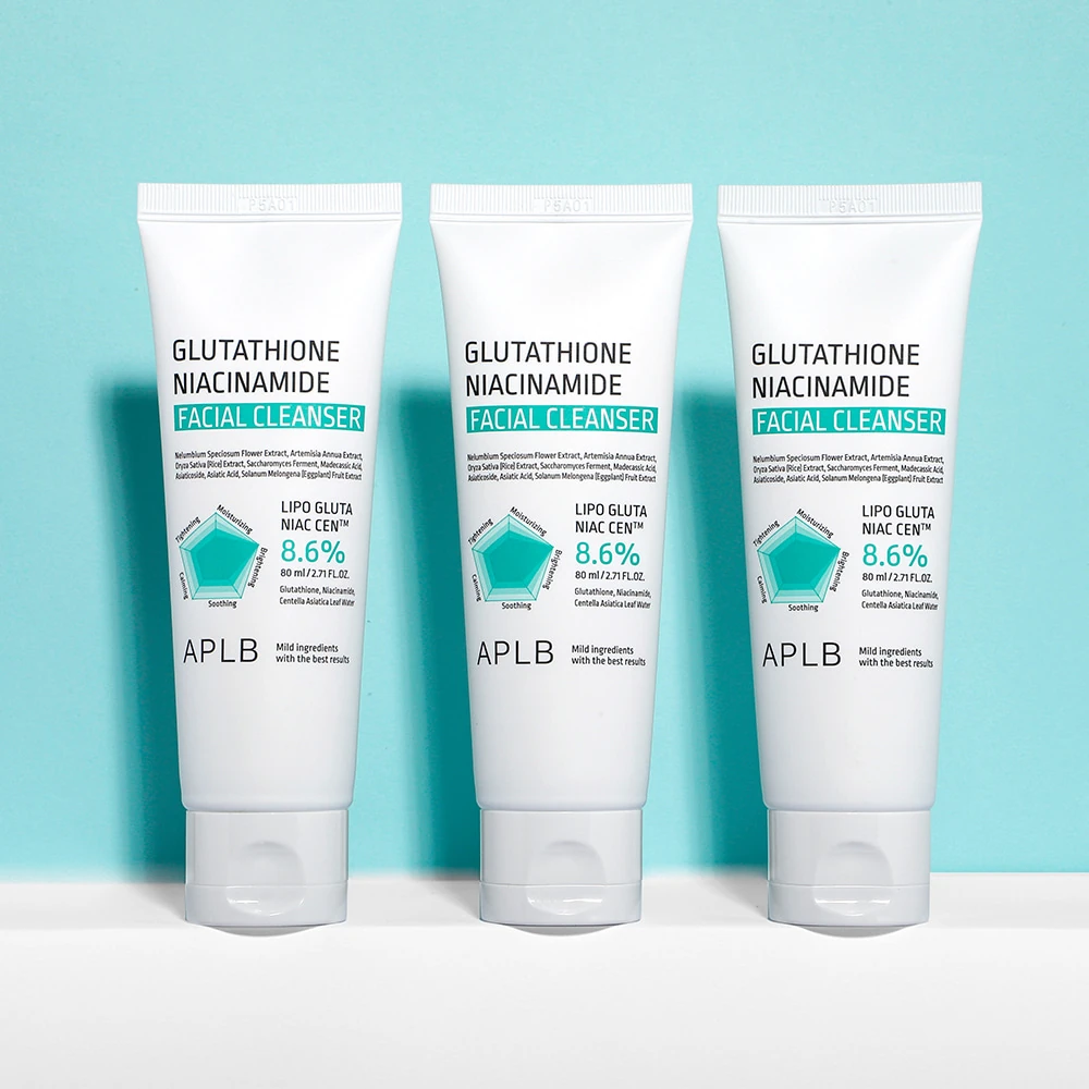 APLB Glutathione Niacinamide Cleanser 80ml texture