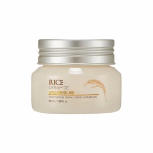 The Face Shop Rice Ceramide Moisturizing Cream jar