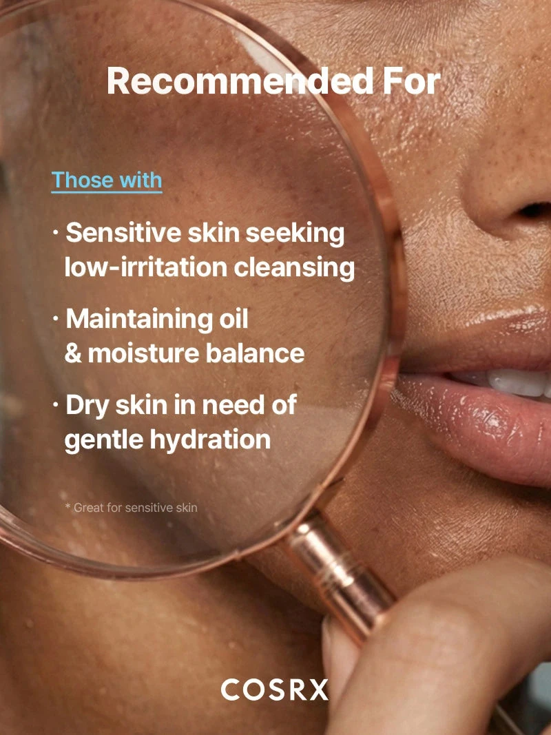 COSRX Low pH Good Morning Gel Cleanser how to use morning and night routine