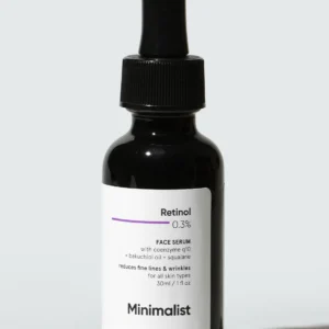 Minimalist Retinol 0.3% + Coenzyme Q10 Face Serum 30ml