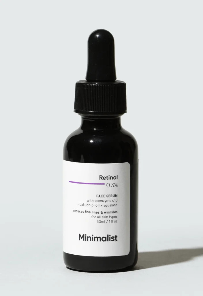 Minimalist Retinol 0.3% + Coenzyme Q10 Face Serum 30ml