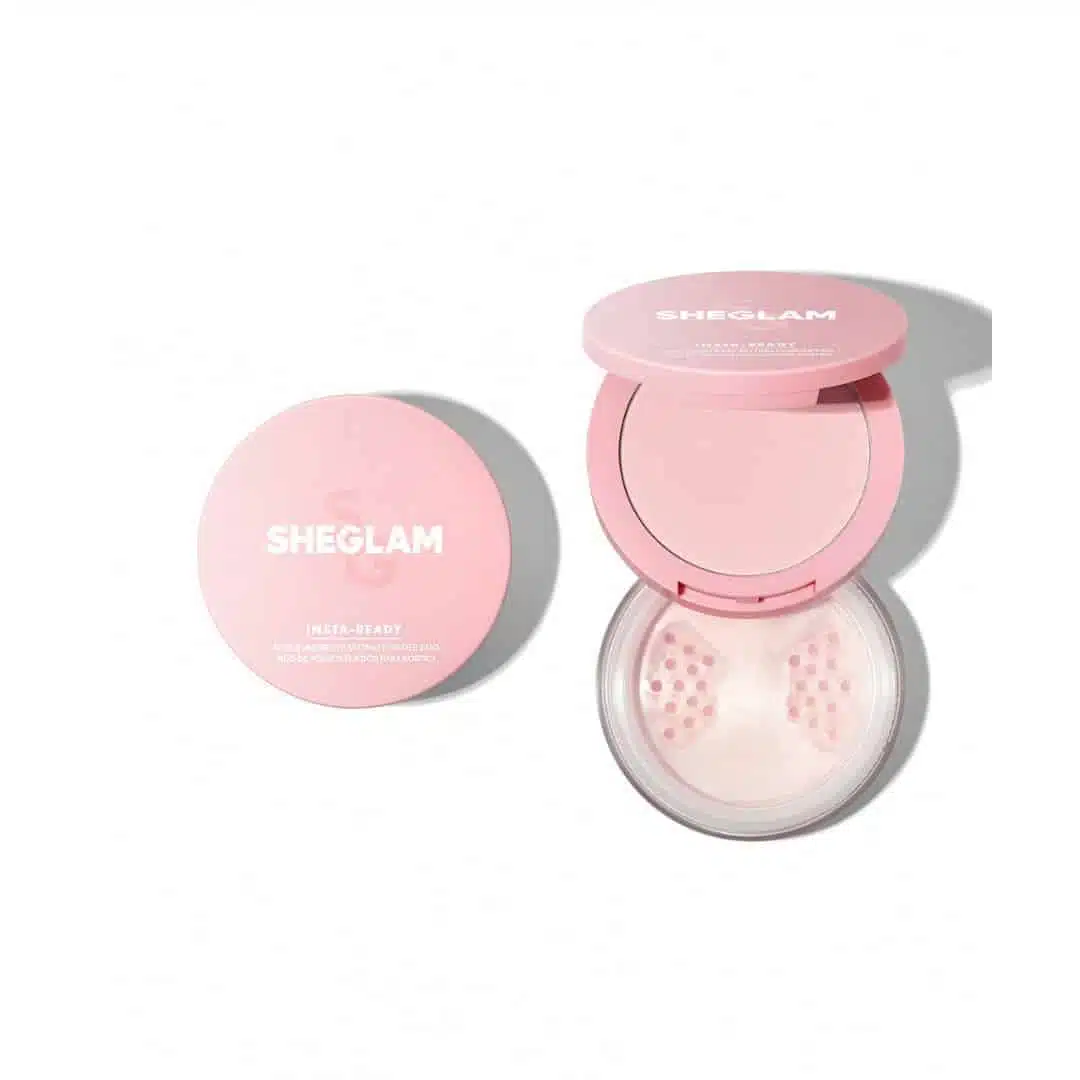SHEGLAM Insta-Ready Setting Powder Duo Bubblegum compact