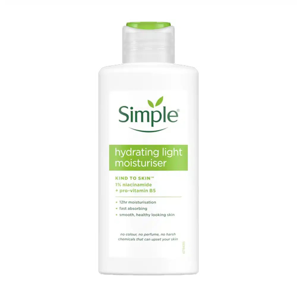 Simple Hydrating Light Moisturiser pack
