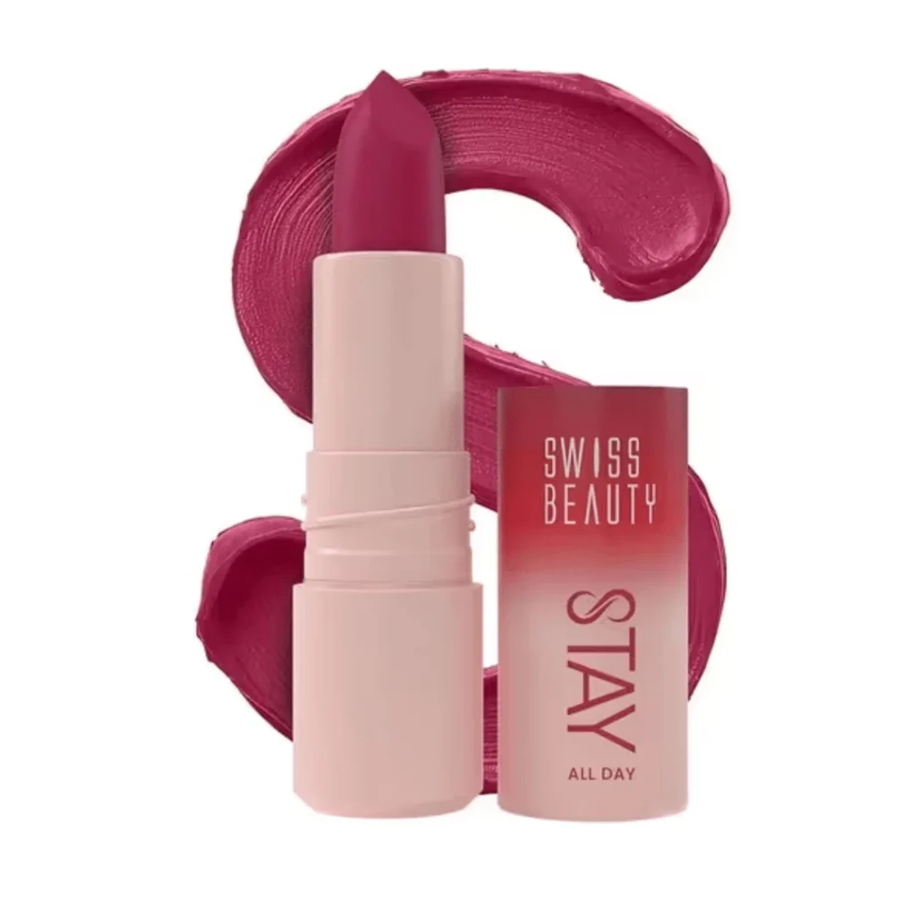 Swiss Beauty Stay All Day Lipstick 06 Flirty