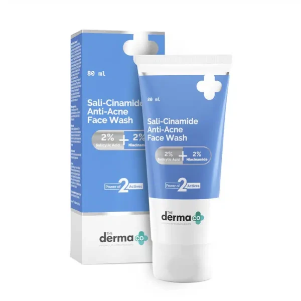 The Derma Co Sali-Cinamide Face Wash pack