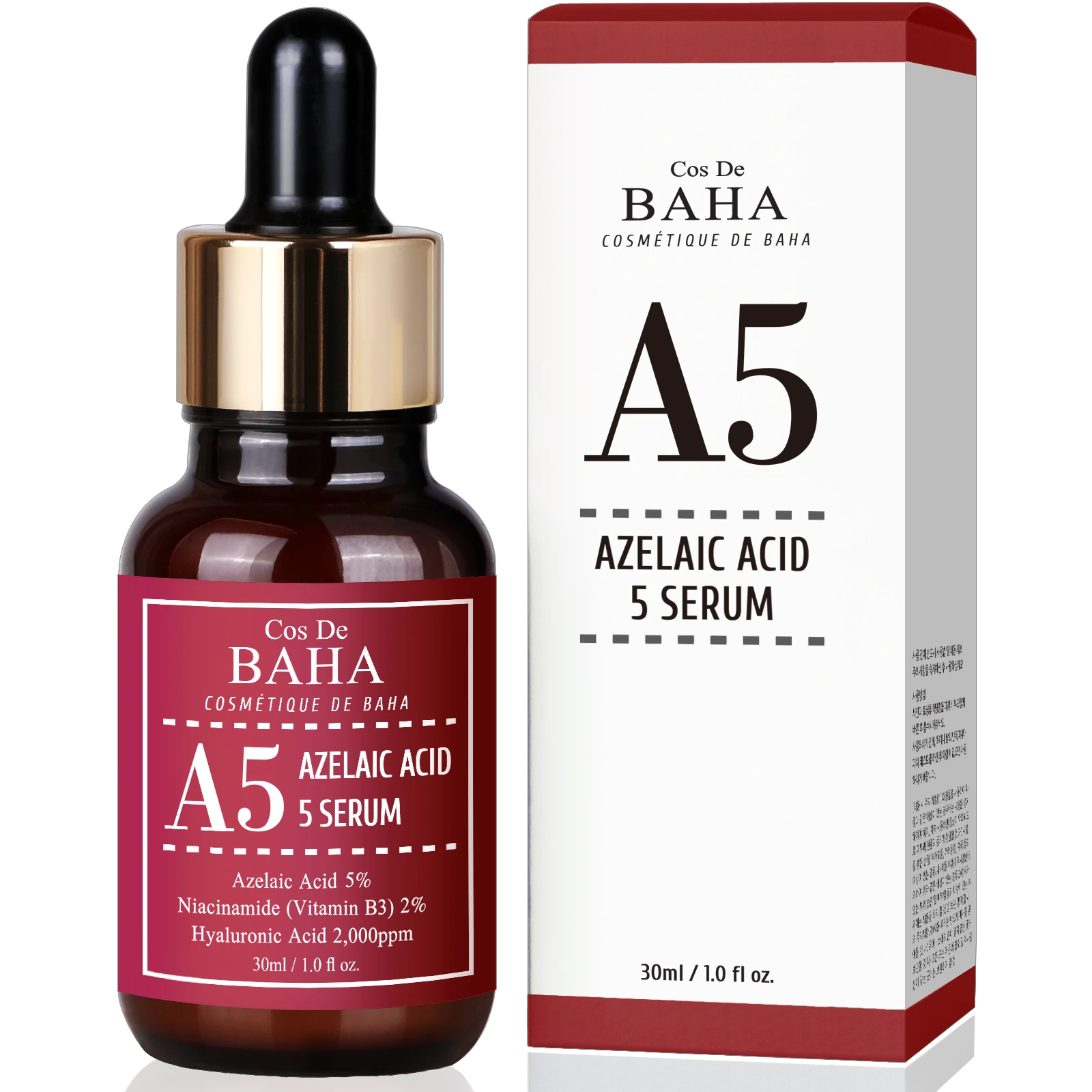 Cos De BAHA A5 Azelaic Acid Serum 30ml