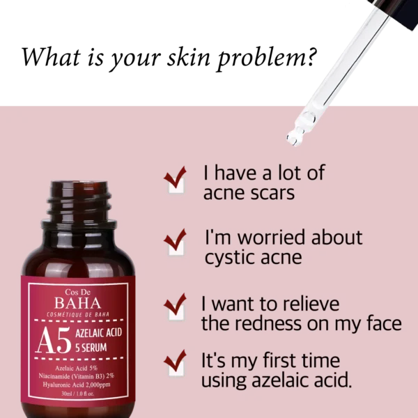 Cos De BAHA A5 Azelaic Acid Serum photo 4