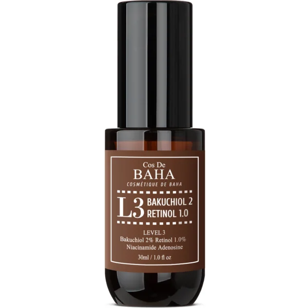 Cos De BAHA L3 Retinol Bakuchiol Serum 30ml details