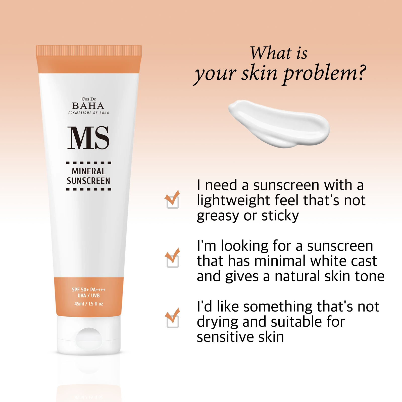Cos De BAHA MS Mineral Sunscreen photo 4