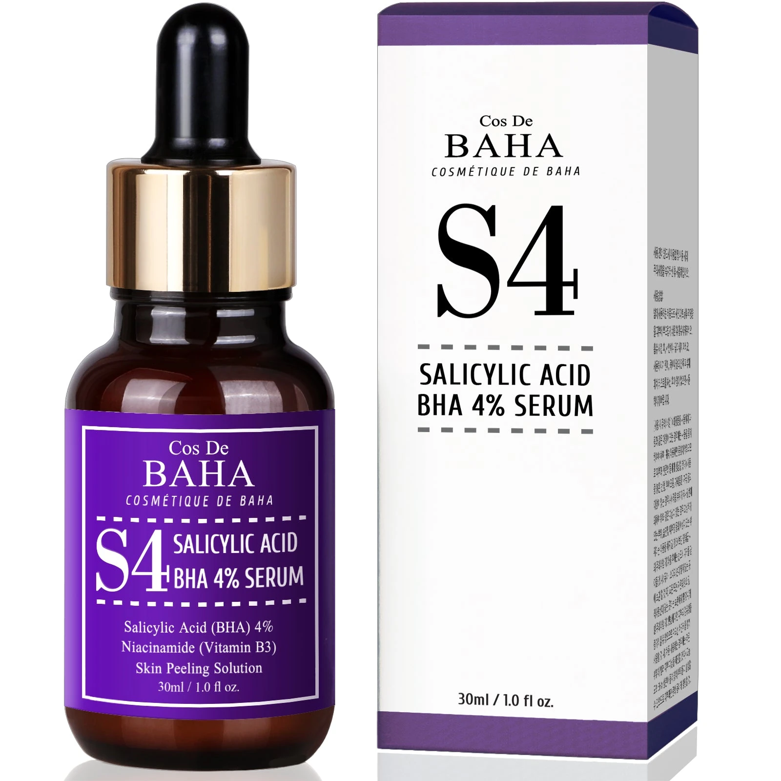 Cos De BAHA S4 Salicylic Acid Serum 30ml