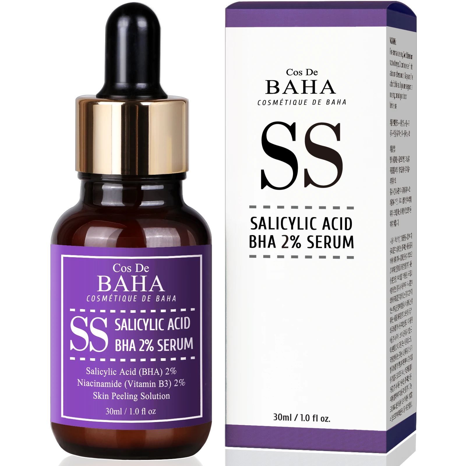 Cos De BAHA Salicylic Acid 2% Serum 30ml